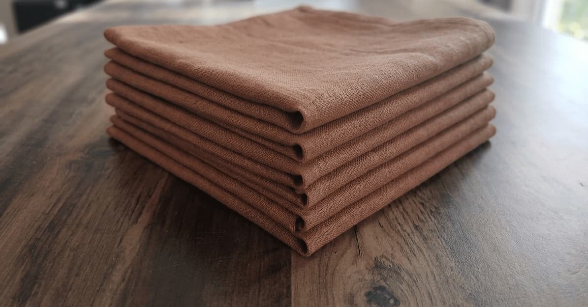 Serviette de table Foliole